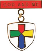 God & Me medal